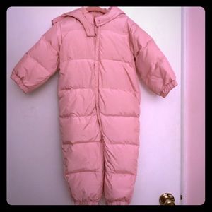 GAP puffer snowsuit 18-24 months